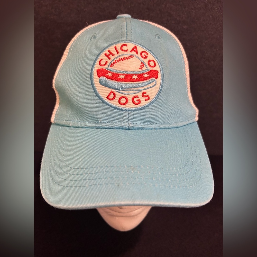 Chicago Dogs Light Blue Baseball Cap